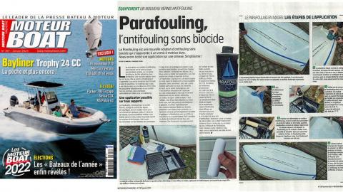 Moteur Boat Magazine: Parafouling, the biocide-free antifouling
